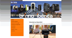 Desktop Screenshot of brinnoiberica.es