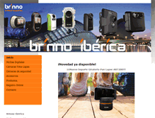 Tablet Screenshot of brinnoiberica.es